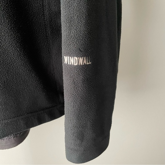 Y2K Vintage North Face Windwall Fleece Jacket Black Mens Size Large - Picture 7 of 9